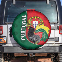 Portugal Spare Tire Cover Rooster With Coat Of Arms - Wonder Print Shop