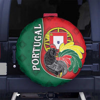 Portugal Spare Tire Cover Rooster With Coat Of Arms - Wonder Print Shop