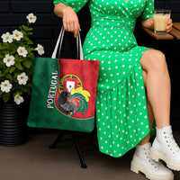 Portugal Tote Bag Rooster With Coat Of Arms - Wonder Print Shop