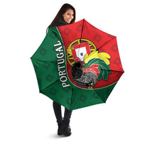 Portugal Umbrella Rooster With Coat Of Arms - Wonder Print Shop
