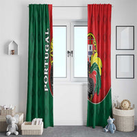 Portugal Window Curtain Rooster With Coat Of Arms - Wonder Print Shop