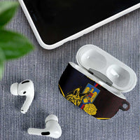 Romania AirPods Case The Eurasian Lynx With The Peony - Wonder Print Shop