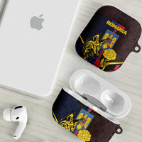 Romania AirPods Case The Eurasian Lynx With The Peony - Wonder Print Shop