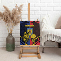 Romania Canvas Wall Art The Eurasian Lynx With The Peony - Wonder Print Shop