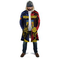 Personalized Romania Cloak The Eurasian Lynx With The Peony - Wonder Print Shop