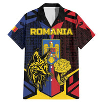 Personalized Romania Family Matching Mermaid Dress and Hawaiian Shirt The Eurasian Lynx With The Peony - Wonder Print Shop