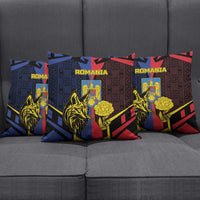 Romania Pillow Cover The Eurasian Lynx With The Peony - Wonder Print Shop