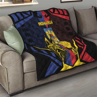 Romania Quilt The Eurasian Lynx With The Peony - Wonder Print Shop