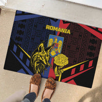 Romania Rubber Doormat The Eurasian Lynx With The Peony - Wonder Print Shop