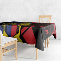 Romania Tablecloth The Eurasian Lynx With The Peony - Wonder Print Shop