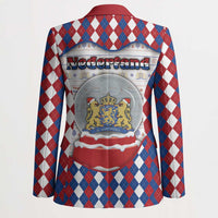 Netherlands Christmas Blazer Lion Symbol In Snow Globe - Wonder Print Shop