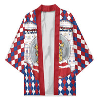 Netherlands Christmas Kimono Lion Symbol In Snow Globe - Wonder Print Shop