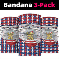 Netherlands Christmas Neck Gaiter Lion Symbol In Snow Globe - Wonder Print Shop