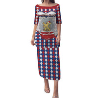 Netherlands Christmas Puletasi Lion Symbol In Snow Globe - Wonder Print Shop