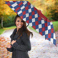 Netherlands Christmas Umbrella Lion Symbol In Snow Globe - Wonder Print Shop