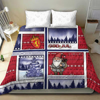 Norway Christmas Bedding Set Julenisse God Jul - Wonder Print Shop