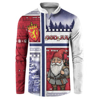 Norway Christmas Button Sweatshirt Julenisse God Jul - Wonder Print Shop
