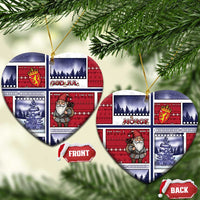 Norway Christmas Ceramic Ornament Julenisse God Jul - Wonder Print Shop