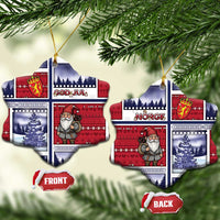 Norway Christmas Ceramic Ornament Julenisse God Jul - Wonder Print Shop