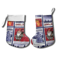 Norway Christmas Stocking Julenisse God Jul - Wonder Print Shop