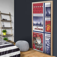 Norway Christmas Door Cover Julenisse God Jul - Wonder Print Shop