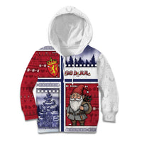 Norway Christmas Kid Hoodie Julenisse God Jul - Wonder Print Shop