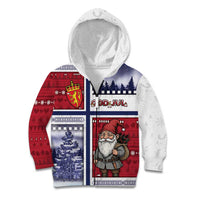 Norway Christmas Kid Hoodie Julenisse God Jul - Wonder Print Shop