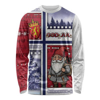 Norway Christmas Long Sleeve Shirt Julenisse God Jul - Wonder Print Shop