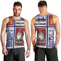 Norway Christmas Men Tank Top Julenisse God Jul - Wonder Print Shop