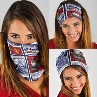 Norway Christmas Neck Gaiter Julenisse God Jul - Wonder Print Shop