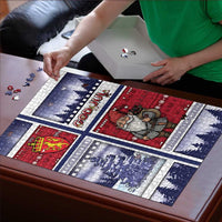 Norway Christmas Puzzle Julenisse God Jul - Wonder Print Shop