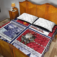 Norway Christmas Quilt Bed Set Julenisse God Jul - Wonder Print Shop