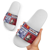 Norway Christmas Slide Sandals Julenisse God Jul - Wonder Print Shop