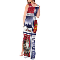 Norway Christmas Tank Maxi Dress Julenisse God Jul - Wonder Print Shop