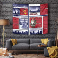 Norway Christmas Tapestry Julenisse God Jul - Wonder Print Shop