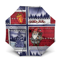 Norway Christmas Umbrella Julenisse God Jul - Wonder Print Shop