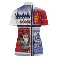 Norway Christmas Women Polo Shirt Julenisse God Jul - Wonder Print Shop