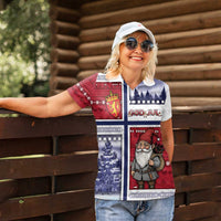 Norway Christmas Women Polo Shirt Julenisse God Jul - Wonder Print Shop