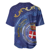 Italian Empire Baseball Jersey Concept Of Mare Nostrum - Wonder Print Shop