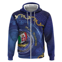 Italian Empire Hoodie Concept Of Mare Nostrum - Wonder Print Shop