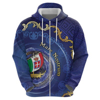 Italian Empire Hoodie Concept Of Mare Nostrum - Wonder Print Shop