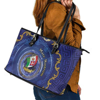 Italian Empire Leather Tote Bag Concept Of Mare Nostrum - Wonder Print Shop
