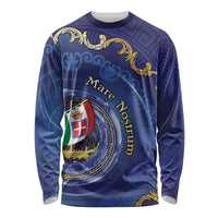 Italian Empire Long Sleeve Shirt Concept Of Mare Nostrum - Wonder Print Shop