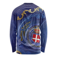 Italian Empire Long Sleeve Shirt Concept Of Mare Nostrum - Wonder Print Shop
