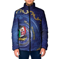 Italian Empire Padded Jacket Concept Of Mare Nostrum - Wonder Print Shop