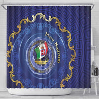 Italian Empire Shower Curtain Concept Of Mare Nostrum - Wonder Print Shop