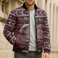 Ottoman Empire Bomber Puffer Jacket The Eternal State - Wonder Print Shop