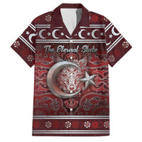 Ottoman Empire Family Matching Off Shoulder Short Dress and Hawaiian Shirt The Eternal State - Wonder Print Shop