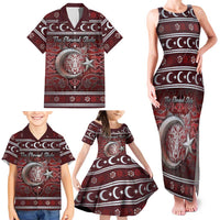 Ottoman Empire Family Matching Tank Maxi Dress and Hawaiian Shirt The Eternal State - Wonder Print Shop