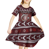 Ottoman Empire Kid Short Sleeve Dress The Eternal State - Wonder Print Shop